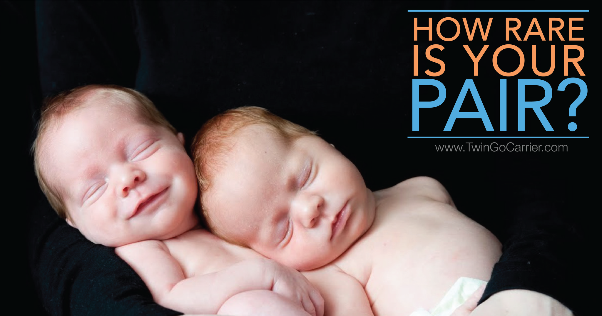 how rare are twins
