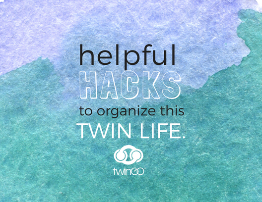 Helpful Hacks to Organize this Twin Life