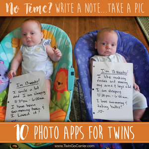 10 Great Photo Apps for Your Twins
