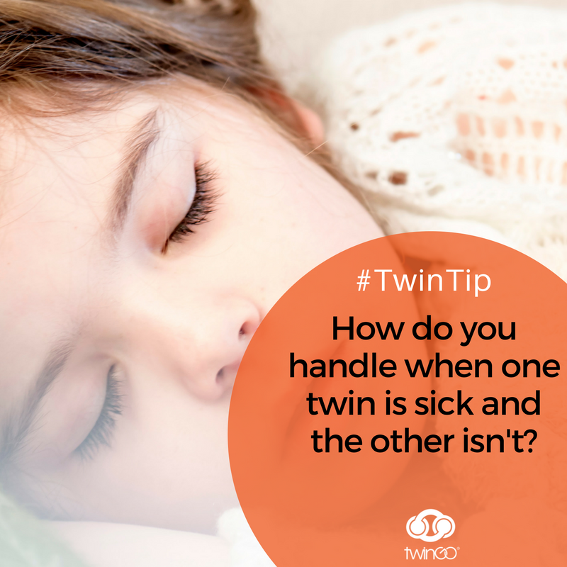 How Do you Handle When One Twin is Sick and the Other Isn't?