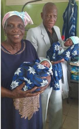 68 Year Old Mother Gives Birth To Twins!