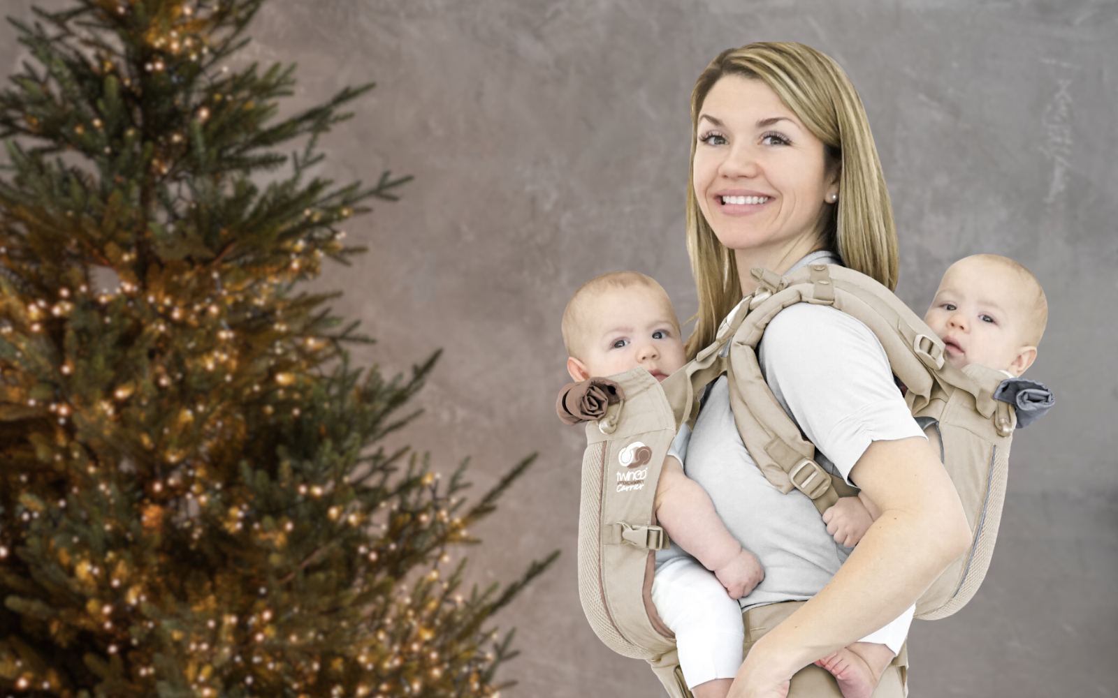 TwinGo | Baby Carrier for Twins | Breastfeeding Pillow for Twins