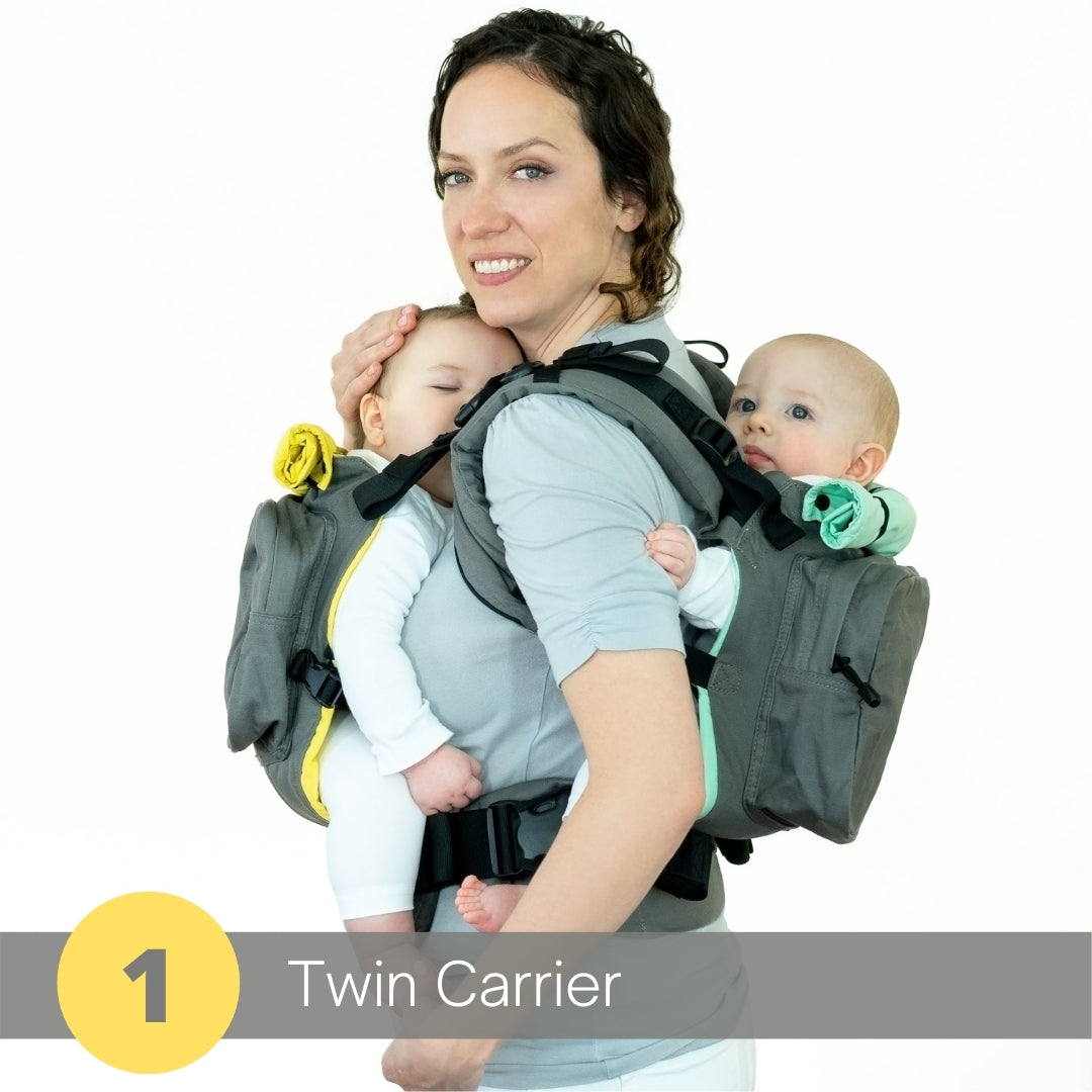 Best tandem baby carrier TwinGo Carrier Original Toddler/Baby Bundle