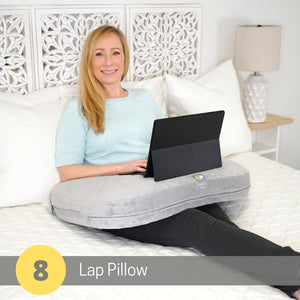 TwinGo Nurse & Lounge Pillow | Breastfeeding pillow for twins